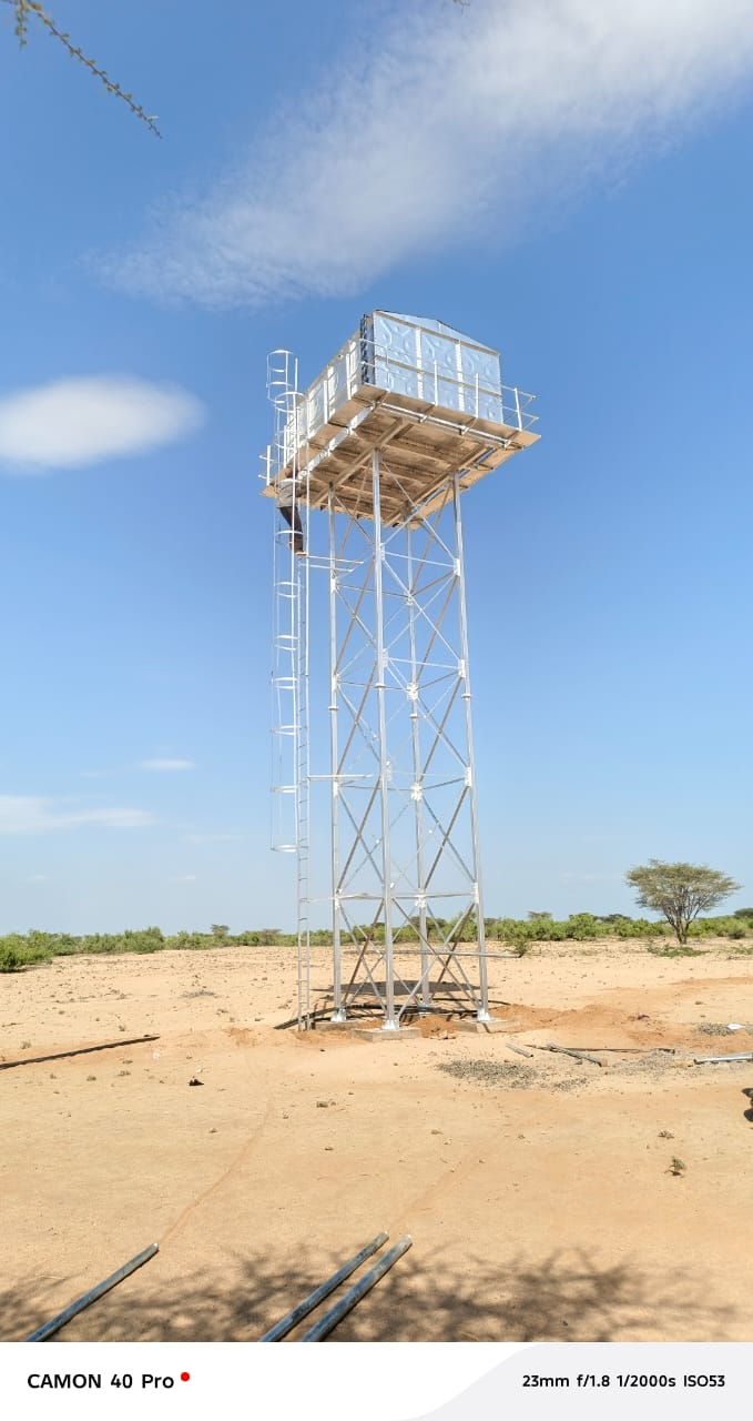 Galvanized steel tanks